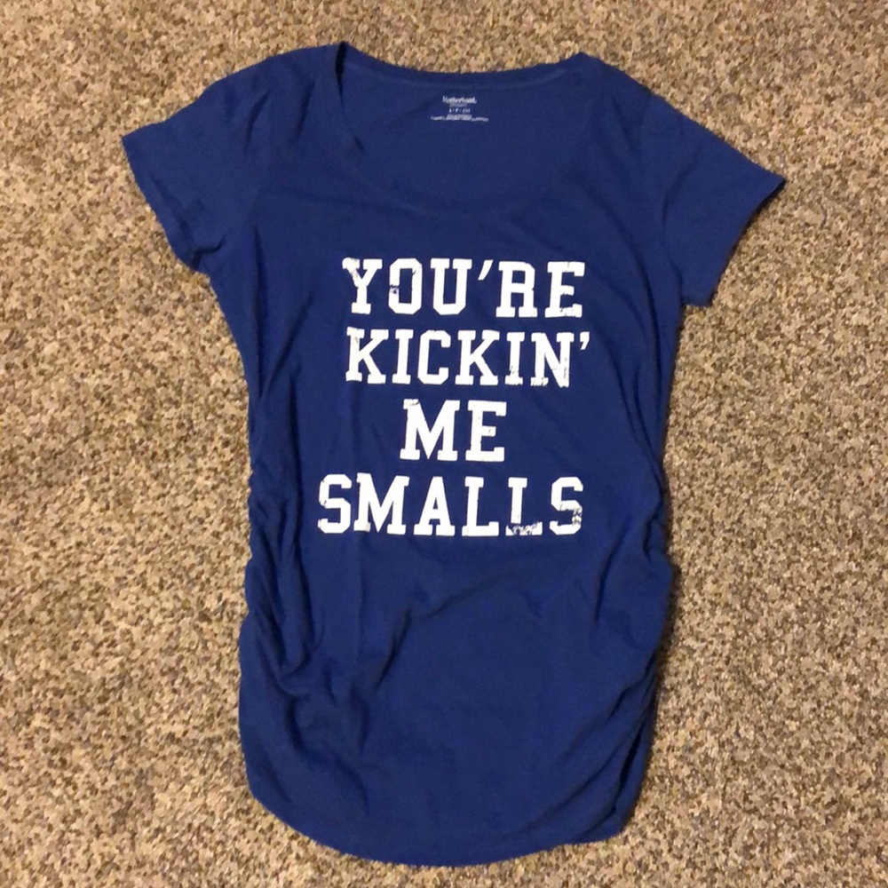 blue💙Motherhood maternity tee